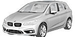 BMW F45 C2601 Fault Code